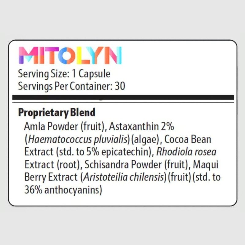 label mitolyn
